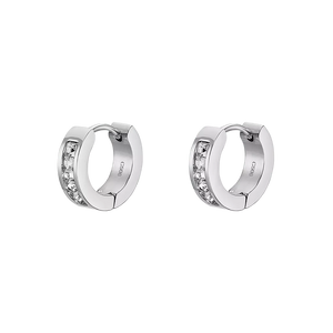 Boucles créoles en acier 880-1682