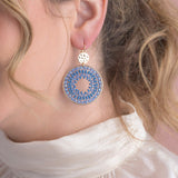 Boucles d'oreilles Santibé Maxi Paradis Corail 782S12