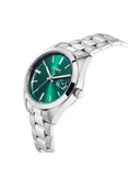 Montre Olympic Louise acier fond vert 115-635