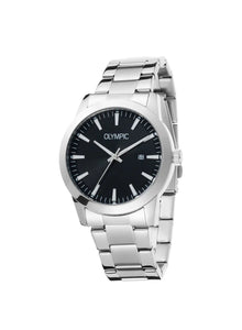 Montre Olympic Frank acier fond noir 125-527