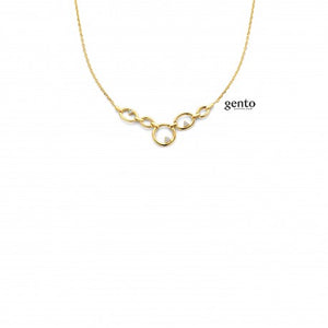 Collier en plaqué or SB105