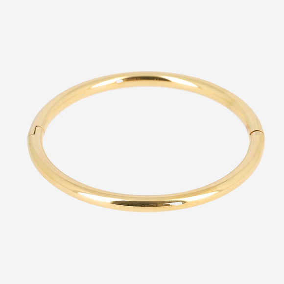 Bracelet ZAG Jonc en acier doré 840J1081