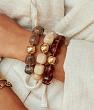 Bracelet ZAG Oedipe Couleur Ambre