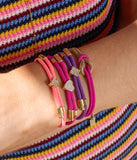 Bracelet ZAG Rezza mauve