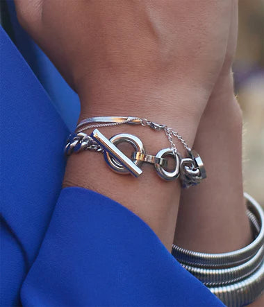 Bracelet ZAG Merez en acier