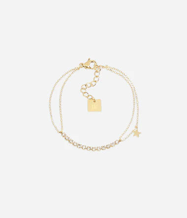 Bracelet ZAG Giju en acier doré