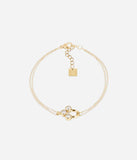 Bracelet ZAG Rossi en acier doré