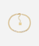 Bracelet ZAG Azilis en acier doré