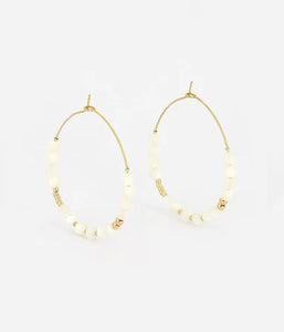 Boucles d'oreilles ZAG Jessy blanc