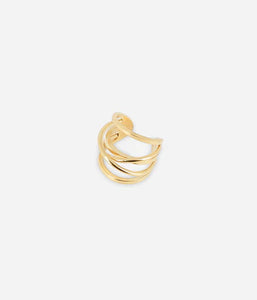 Earcuff ZAG Jimenia en acier doré (vendu à l'unité)