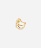 Earcuff ZAG Jimenia en acier doré (vendu à l'unité)
