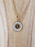 Collier ZAG Astra en acier doré