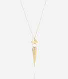 Collier ZAG Jabari en acier doré