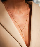Collier ZAG Uberto en acier doré