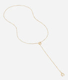Collier ZAG Enola en acier doré