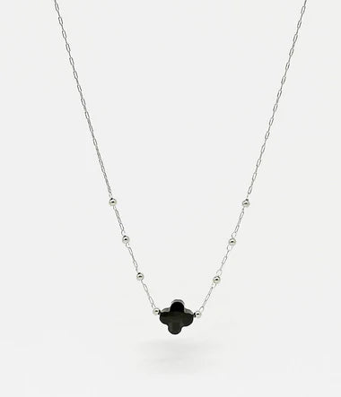 Collier ZAG Velasquez noir en acier