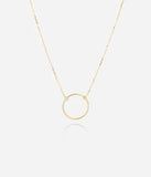 Collier ZAG Jill en acier doré