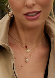 Collier ZAG Arlene en acier doré