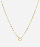 Collier ZAG Cintra en acier doré et nacre
