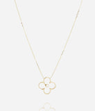 Collier ZAG Emilia en acier doré