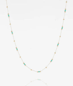 Collier ZAG Hostus en acier doré