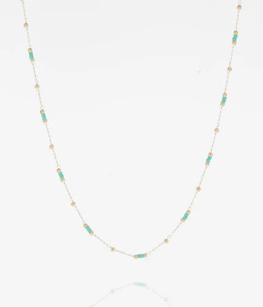 Collier ZAG Hostus en acier doré