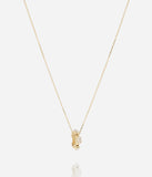 Collier ZAG Boat en acier doré