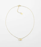 Collier ZAG Cantor en acier doré