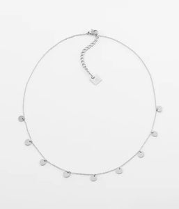 Collier ZAG confettis en acier