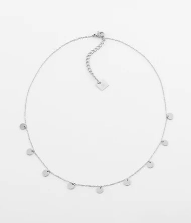 Collier ZAG confettis en acier