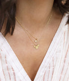 Collier ZAG Magellan en acier doré