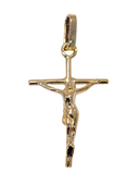 Pendentif Croix en or jaune avec Christ 9ct 465-11