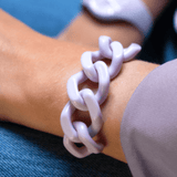 ICE Chain bracelet Lavender