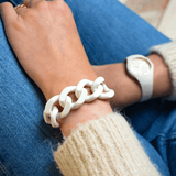 ICE Chain bracelet Almond skin M