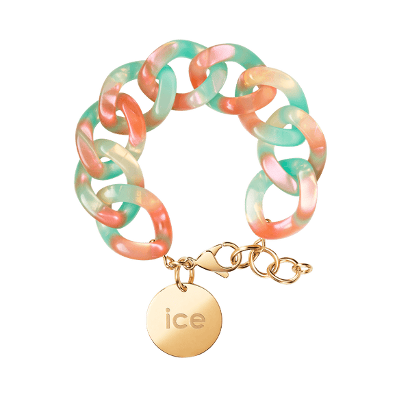 ICE Chain bracelet Turquoise nude M
