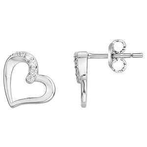 Boucles Coeur en argent 5