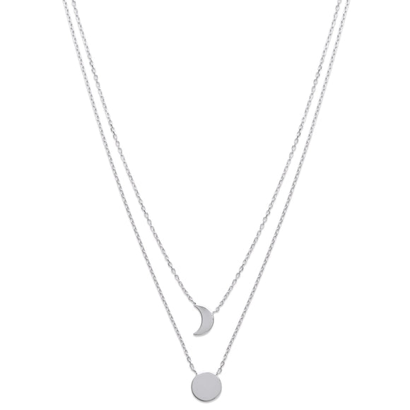 collier double lune