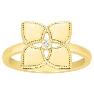 Bague fleur