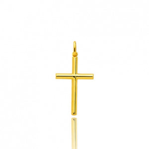 Pendentif Croix en or jaune 9ct 460-137