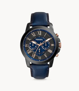 Chrono Grant Noir et bleu