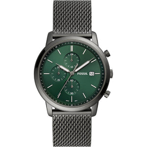 Chrono Neutra milanais acier vert