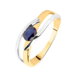 Bague en or 18ct et saphir 322-27