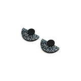 Boucles Ink noires paillettes