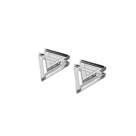 Boucles Union Silver miroir